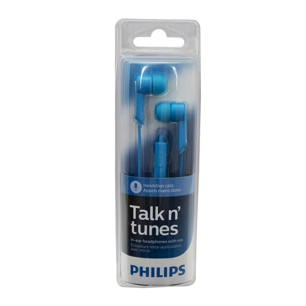 Audífonos In ear Philips 3.5mm She1405 Celeste – imagen 2