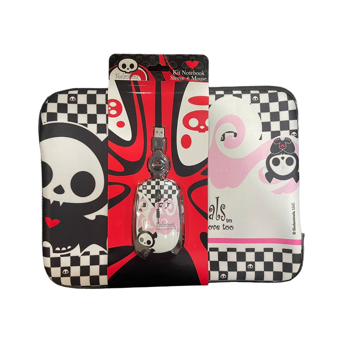 Kit Funda Notebook 14 + Mouse Retractil Sleeve Mod 4