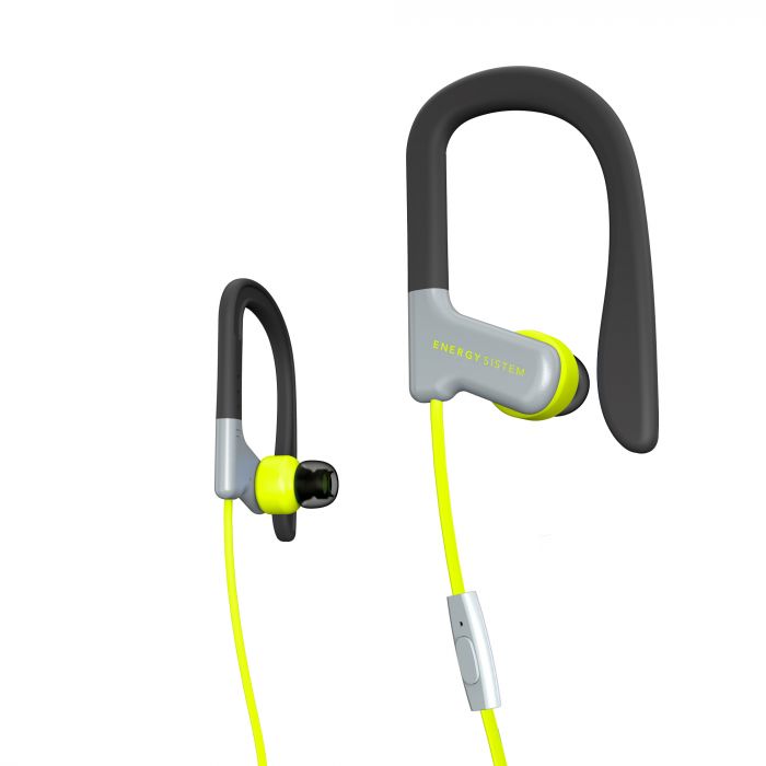Audifonos Energy Sistem Earphones Sport 1 Microfono Amarillo – imagen 3