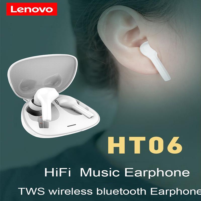 Audifonos Bluetooth Lenovo Deportivo Ht06 In Ear Blanco – imagen 3