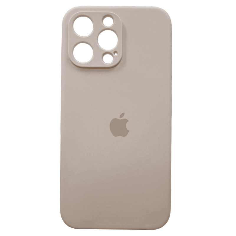 Carcasa Silicona Antideslizante Con Logo Iphone 15 Pro Max Colores – imagen 16