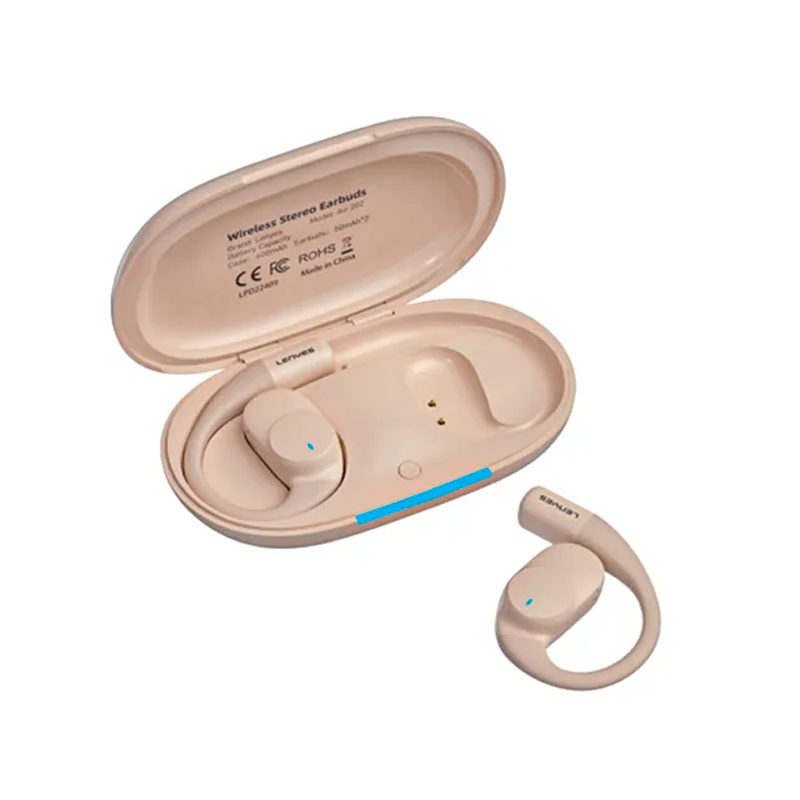 Audífonos In Ear Bluetooth Lenyes Air 202 Beige
