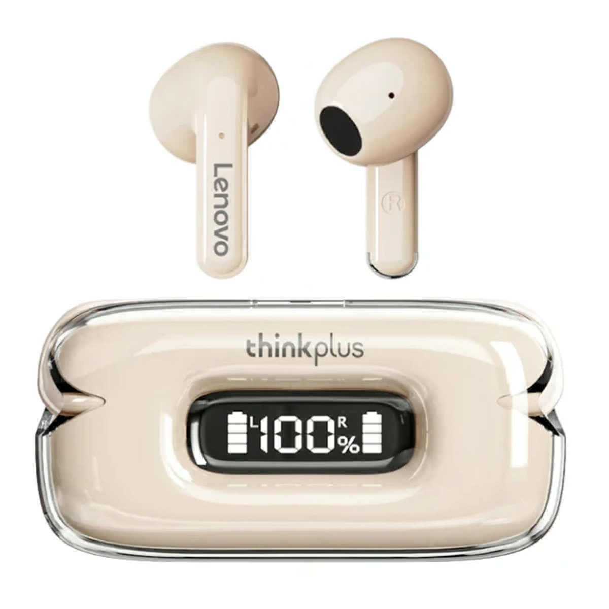 Audífonos Bluetooth Thinkplus Lenovo X15 II In Ear Beige