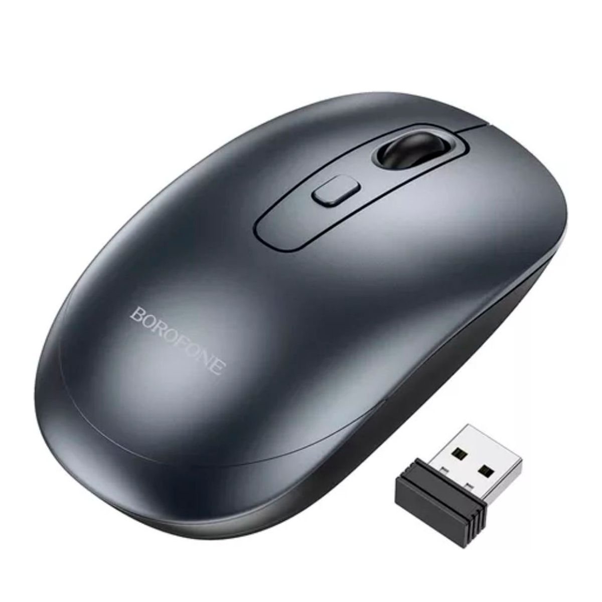 Mouse Inalambrico Borofone Bg13 1600 Dpi Negro
