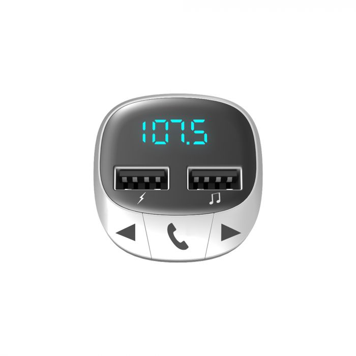 Transmisor Fm Bluetooth MP3 Dual Energy Sistem Gris – imagen 3