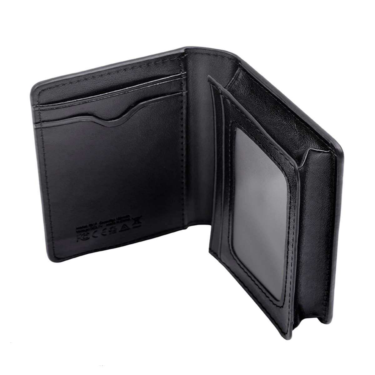 Billetera Inteligente Tarjetas Hoco E91f Carga Inalambrica Gps Negro