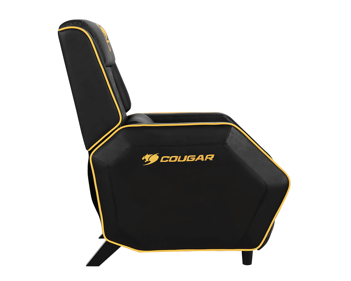 Sillon Gamer Cougar Ranger Negro Amarillo – imagen 3