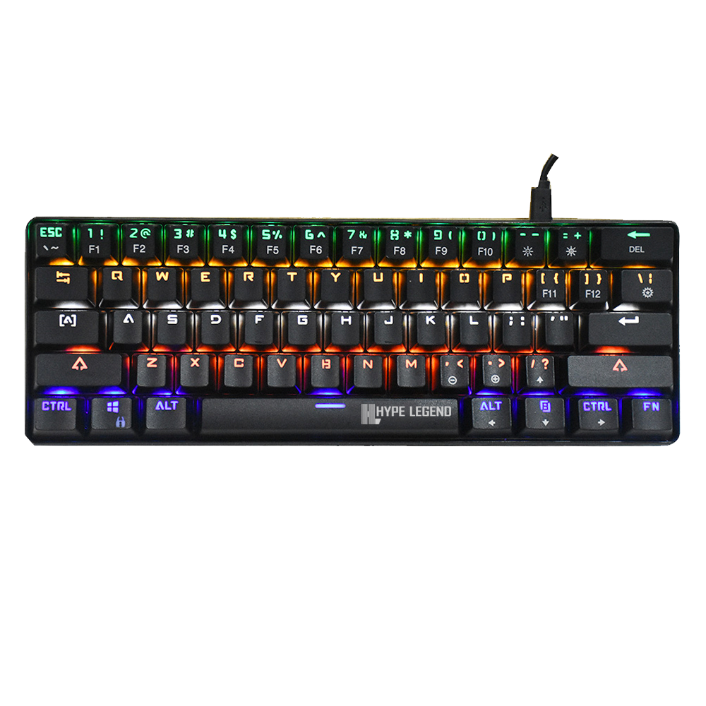 Teclado Gamer Mecanico Rebel Rgb Switch Outemu Blue Negro – imagen 5