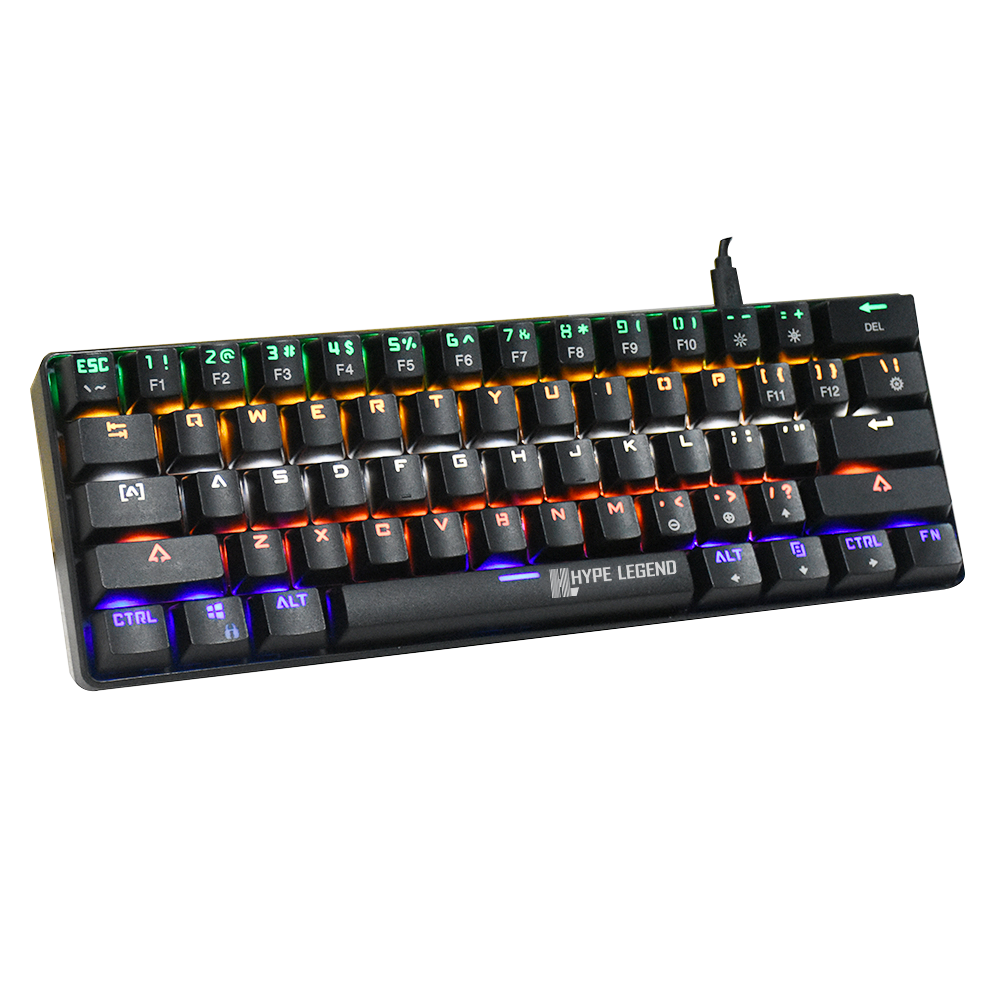 Teclado Gamer Mecanico Rebel Rgb Switch Outemu Blue Negro – imagen 4