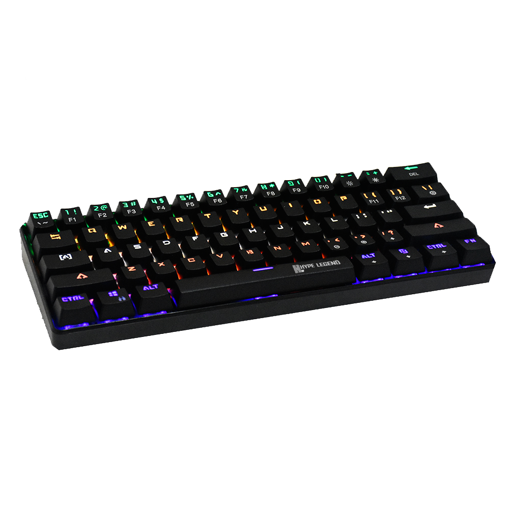 Teclado Gamer Mecanico Rebel Rgb Switch Outemu Blue Negro – imagen 3