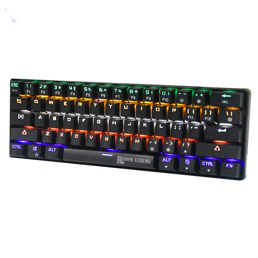 Teclado Gamer Mecanico Rebel Rgb Switch Outemu Blue Negro – imagen 2