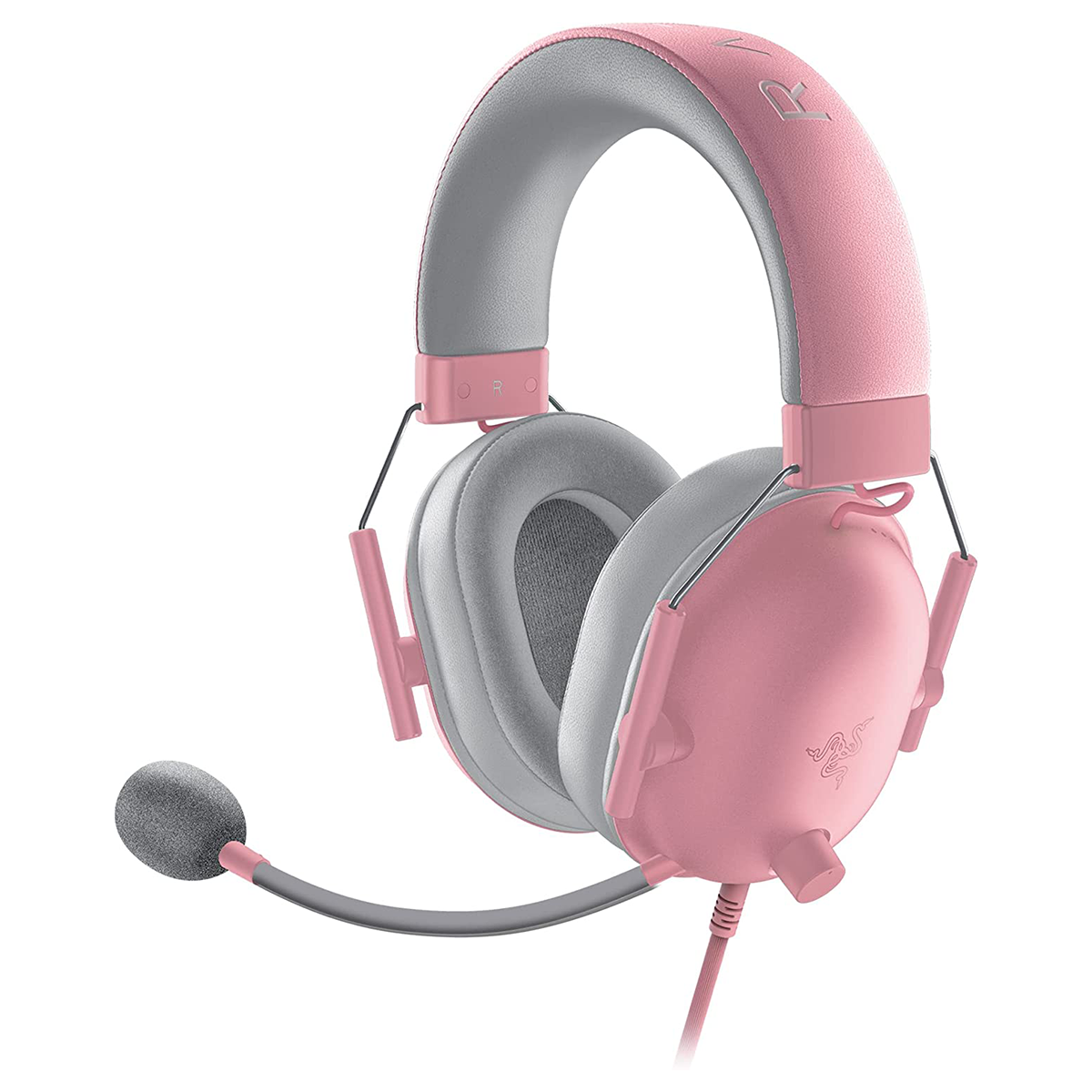 Audifonos Gamer Razer Blackshark V2 X Pc Ps4 Switch Rosado
