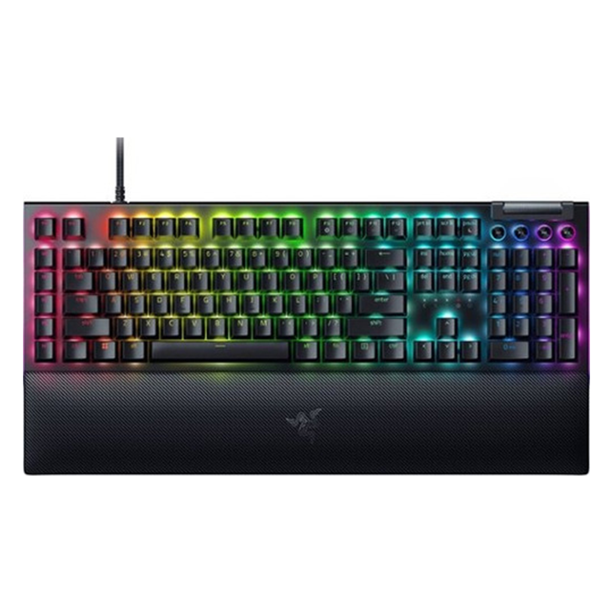 Teclado Gamer Razer Blackwidow V4 Switch Yellow Ingles Negro
