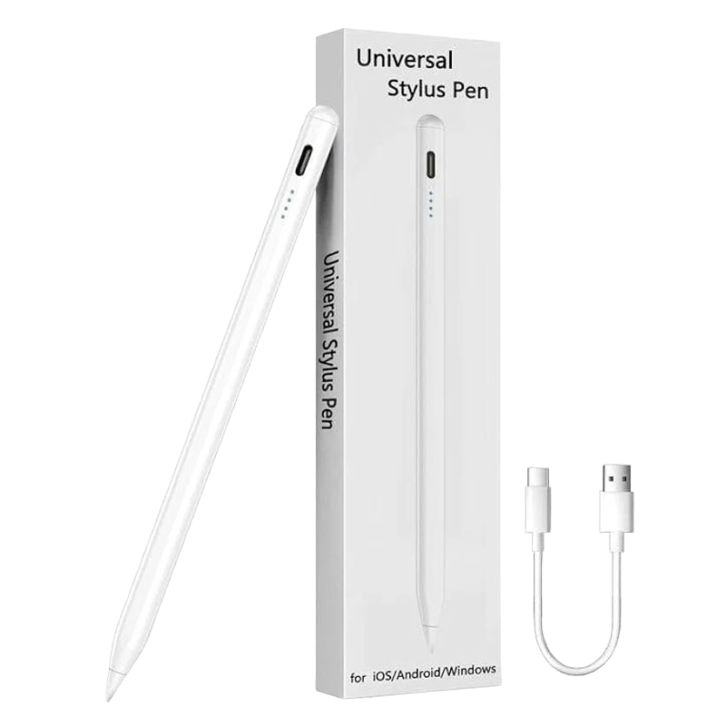 Lápiz Universal Stylus Pen Para Ios Android Windows Blanco