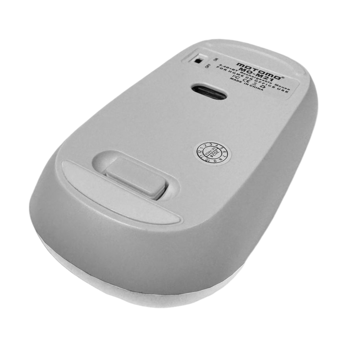 Mouse Inalambrico Motomo M21 1600 Dpi Blanco – imagen 2