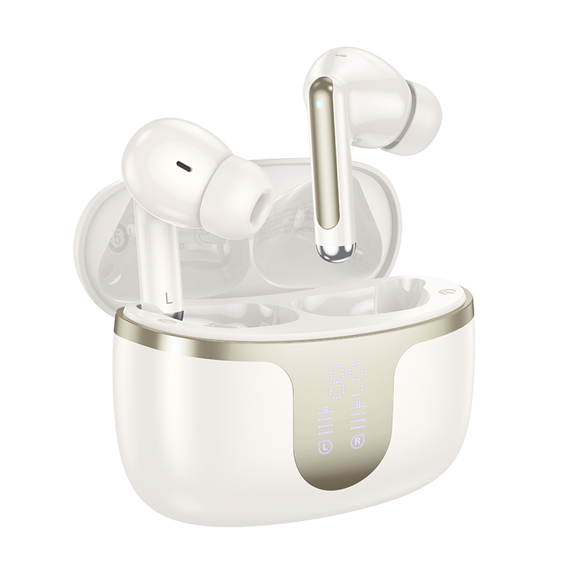 Audífonos Bluetooth Hoco Eq10 Plus In Ear Blanco