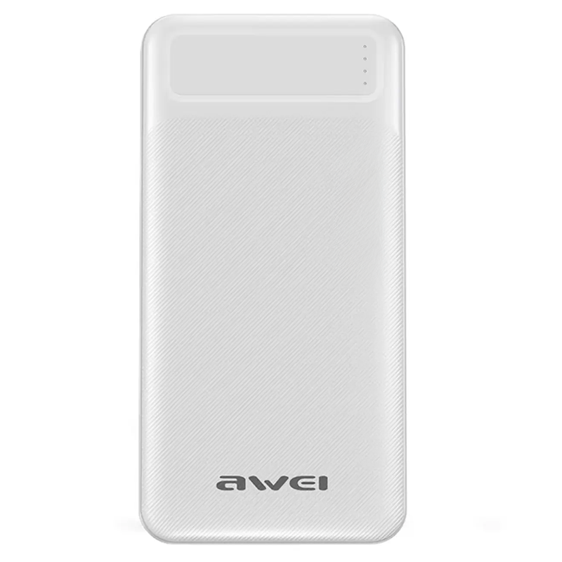 Powerbank Carga Rapida Awei P6k 20000 Mah Blanco