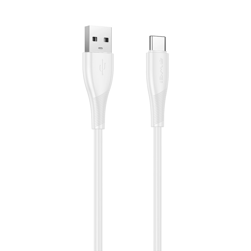 Cable Usb a Tipo C Awei CL-182t Blanco