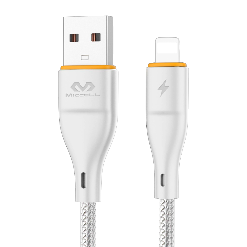 Cable Usb a Lightning Miccell Vq-d06 Blanco