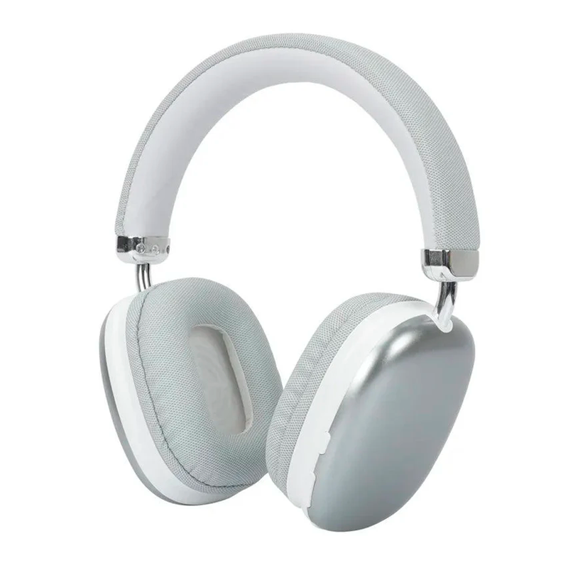 Audífonos Bluetooth Headset Miccell Vq-b12 Gris