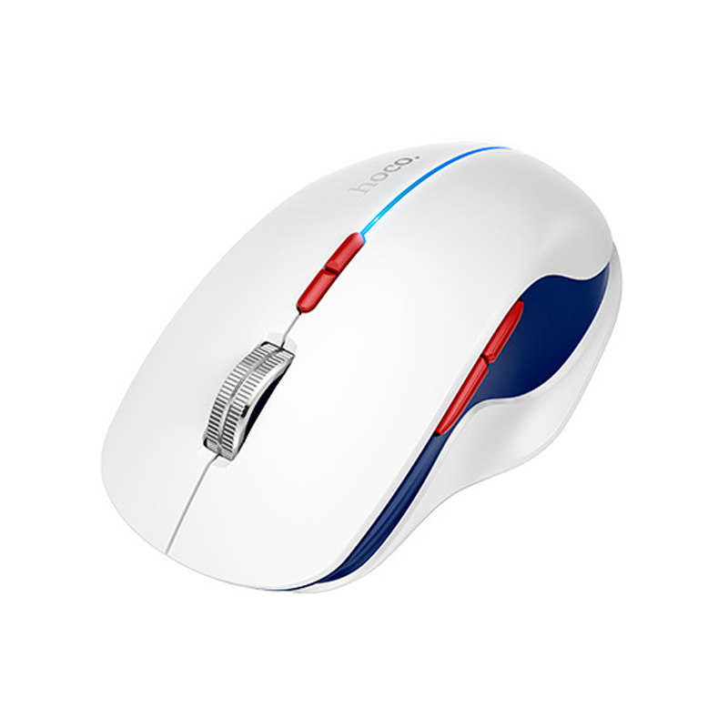 Mouse Inalámbrico Dual 2.4g y Bluetooth Hoco Gm40 1600 Dpi Blanco – imagen 2