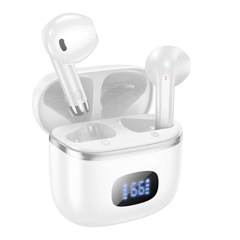 Audífonos In Ear Bluetooth Hoco Eq1 Blanco