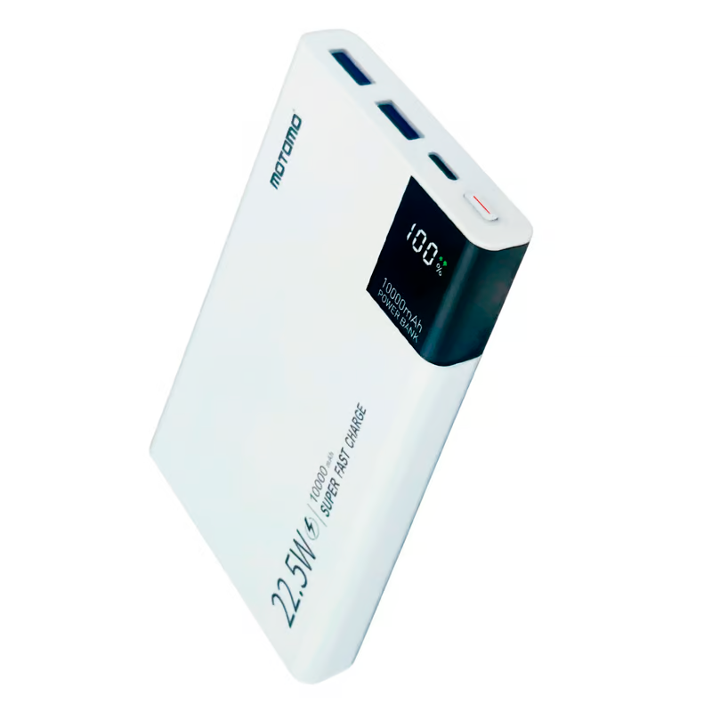 Bateria Portatil Powerbank Motomo Pobamo41 10.000 Mah Blanco