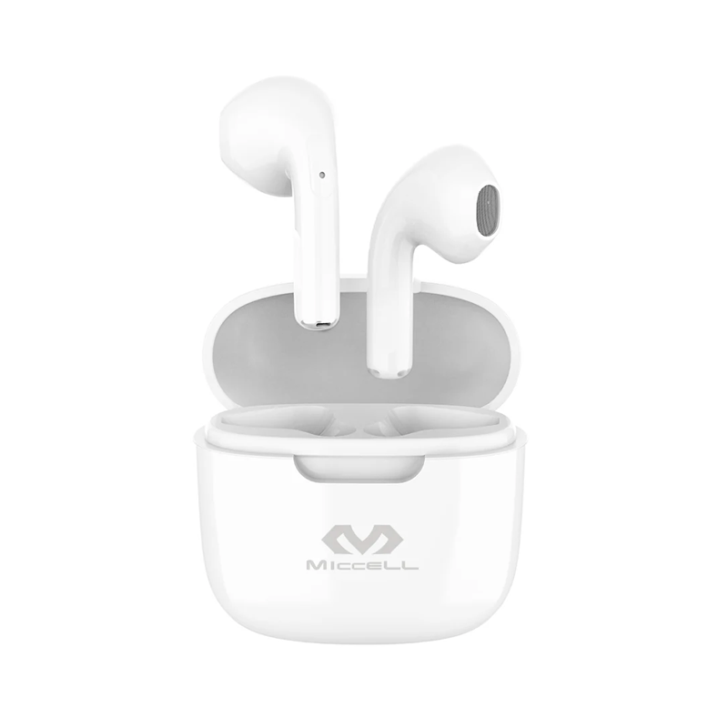 Audífonos In Ear Bluetooth Tws Miccell Vq-bh11 Blanco