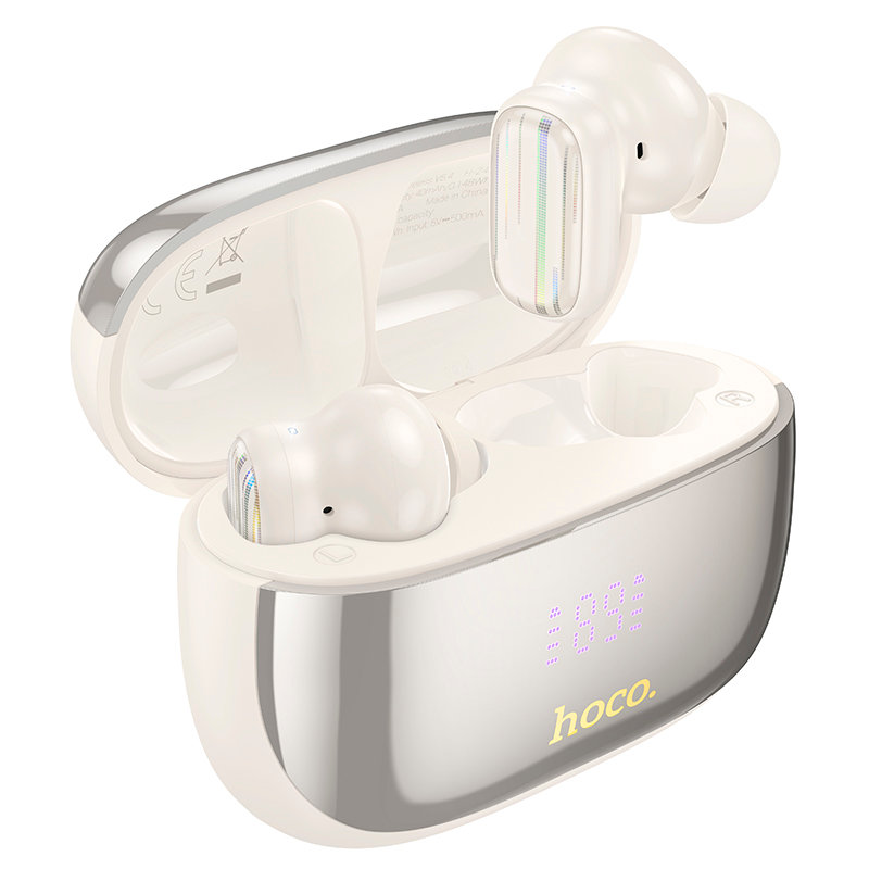 Audífonos In Ear Bluetooth Hoco Eq20 Anc Enc Blanco