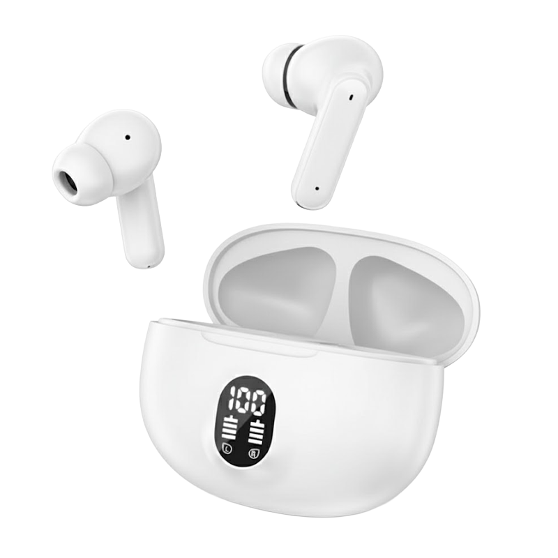 Audífonos Bluetooth In Ear Budix Bd-s012 Blanco