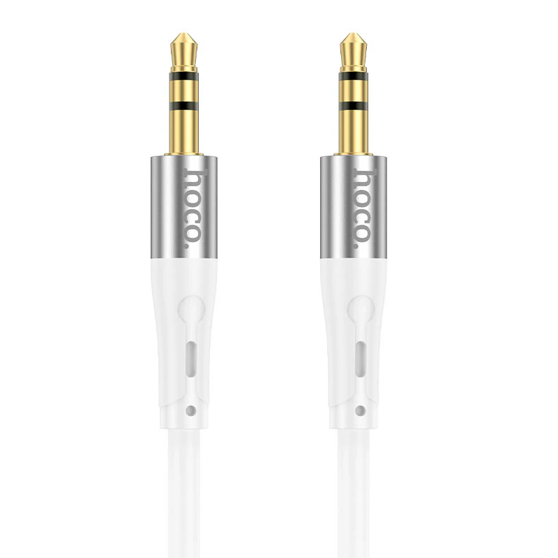 Cable Auxiliar 3.5mm a 3.5mm Hoco Upa22 1 Metro Blanco