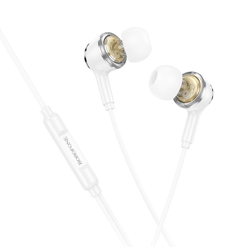 Audífonos In Ear 3.5mm Borofone Bm90 Blanco