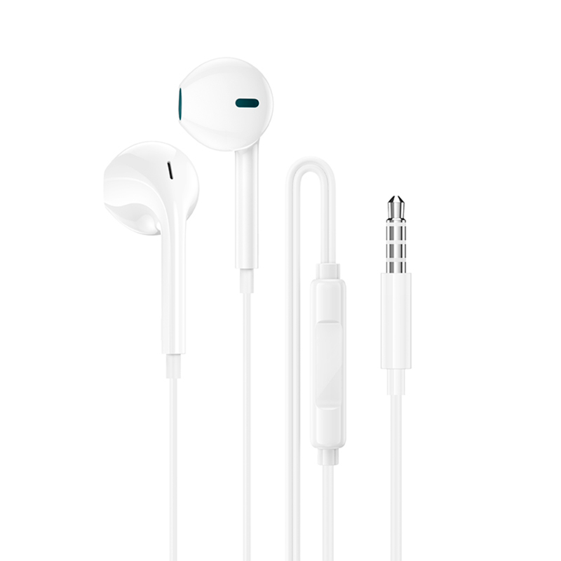 Audífonos In Ear Borofone Bm100 Fuente 3.5mm Blanco