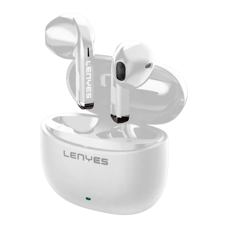 Audífonos In Ear Bluetooth Lenyes Air 99 Blanco