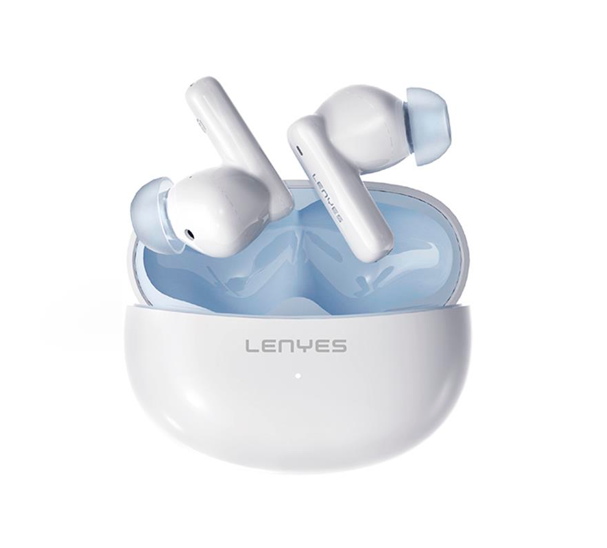 Audífonos In Ear Bluetooth Lenyes Air 100 Blanco
