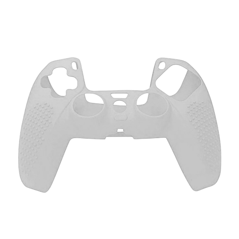 Funda Silicona Compatible Con Ps5 Anti Deslizante Blanco – imagen 3