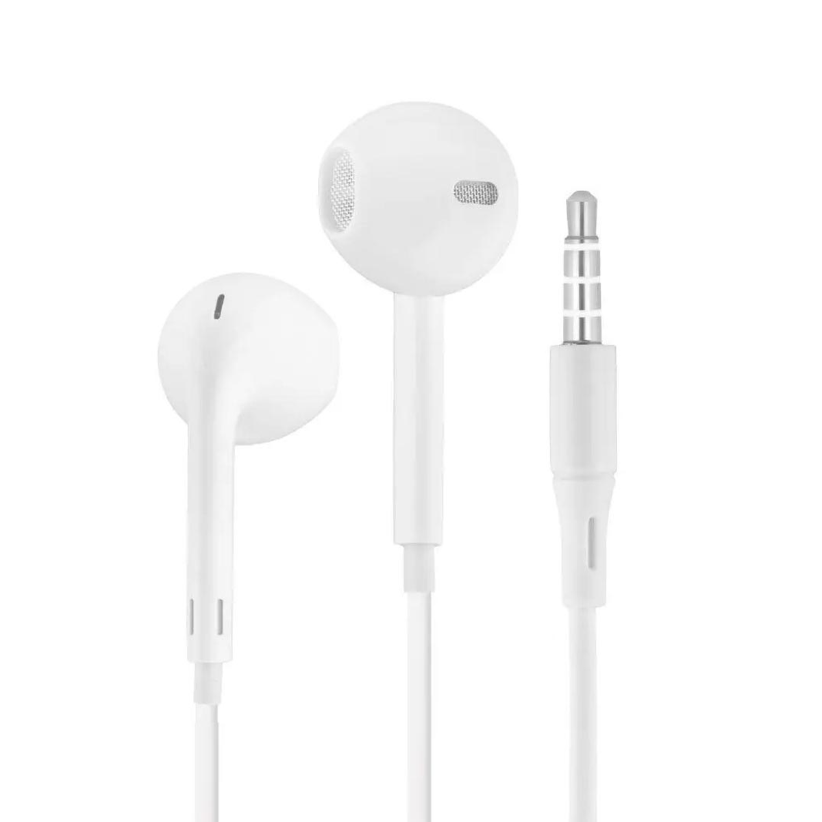 Audífonos Con Cable Borofone Bm54 Jack 3.5mm Blanco