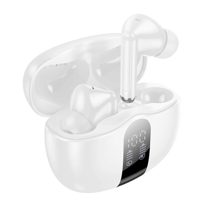 Audífonos In Ear Bluetooth Borofone Tws Fq3 Soulmate Anc Blanco