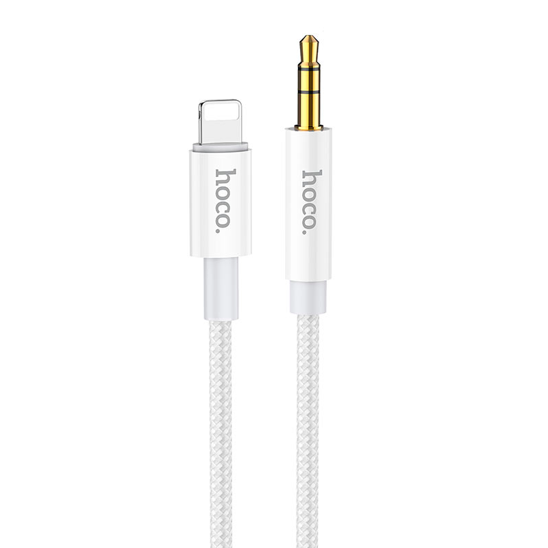 Cable Tipo C a Lightning Hoco Upa19 Digital Reforzado Blanco