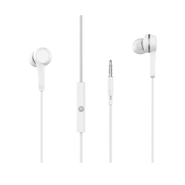 Audífono Motorola Pace 125 In Ear Manos Libres Blanco