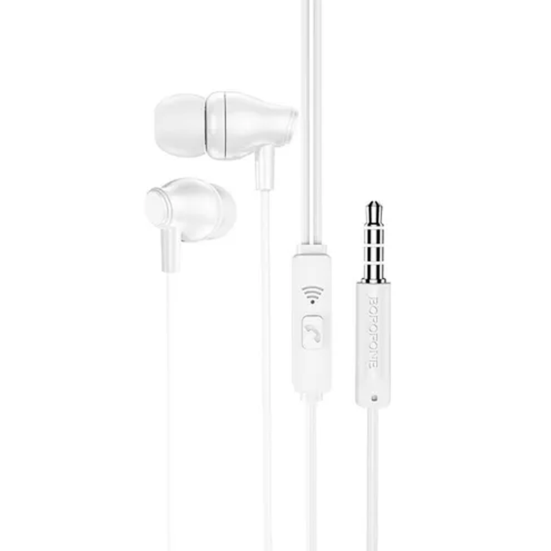 Audífonos In Ear 3.5mm Borofone Bm61 Blanco