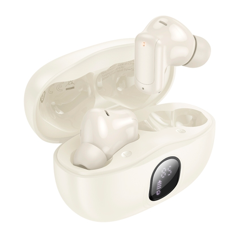 Audífonos In Ear Bluetooth Borofone Tws Fq4 Anc + Enc Blanco