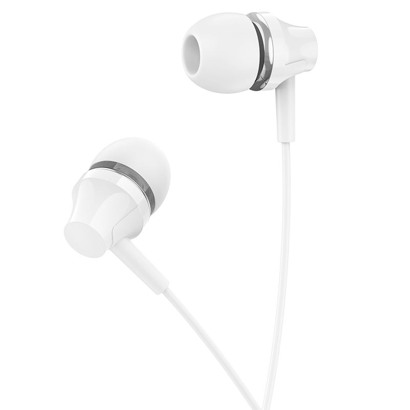 Audífonos In Ear Borofone Bm74 3.5mm Singer Blanco – imagen 2