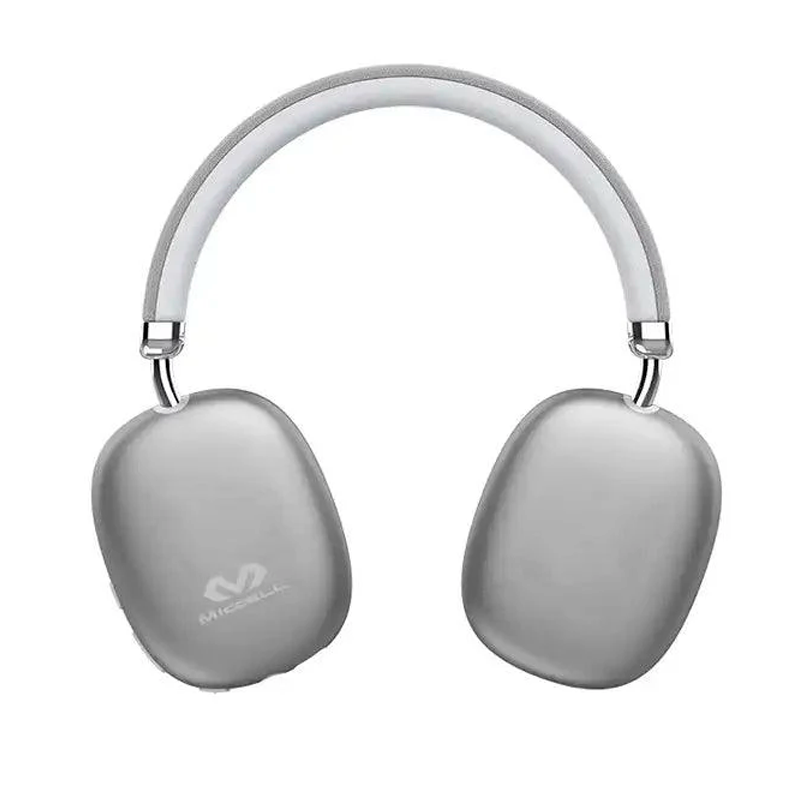 Audífonos Bluetooth Headset Miccell Vq-b12 Gris – imagen 2