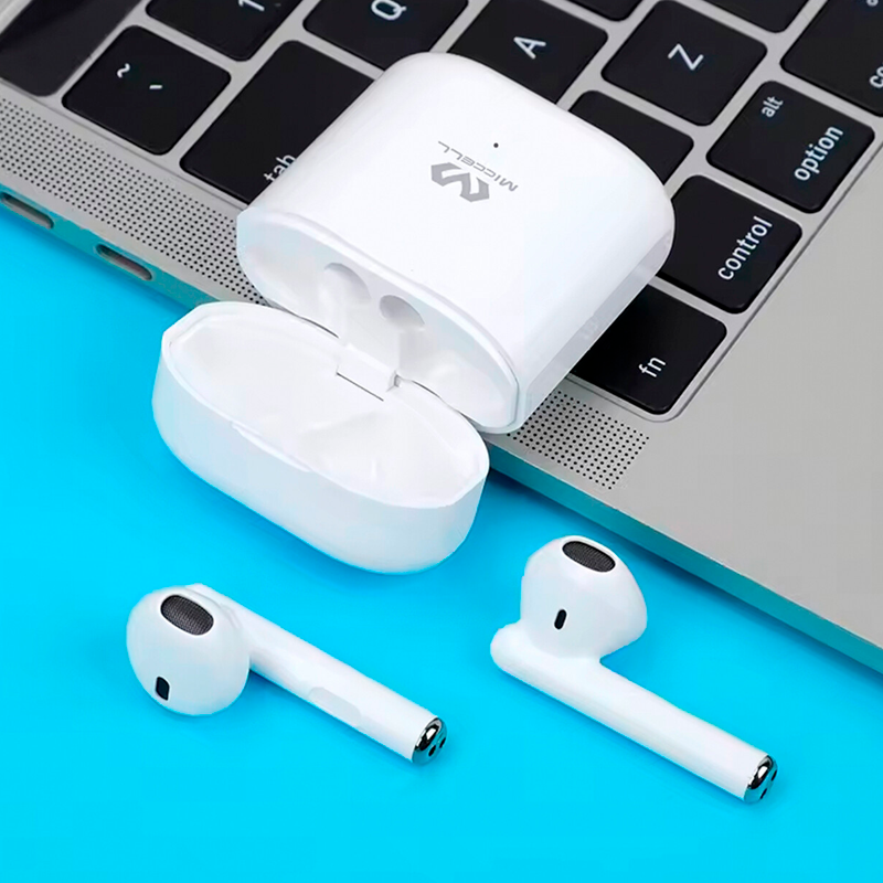 Audífonos In Ear Bluetooth Tws Miccell Vq-bh10 Blanco – imagen 2