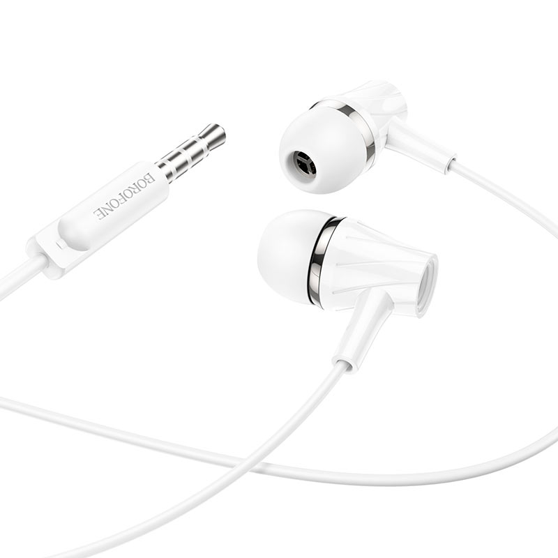 Audífonos In Ear Borofone Bm69 3.5mm Blanco – imagen 2