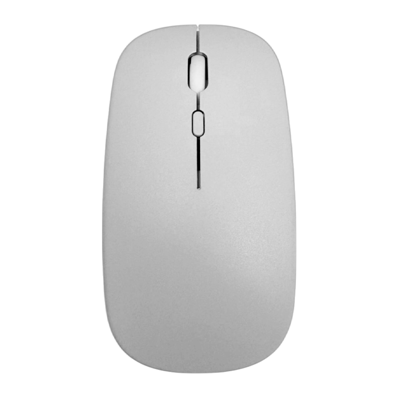 Mouse Dual Bluetooth Wireless 1600 Dpi Recargable Blanco