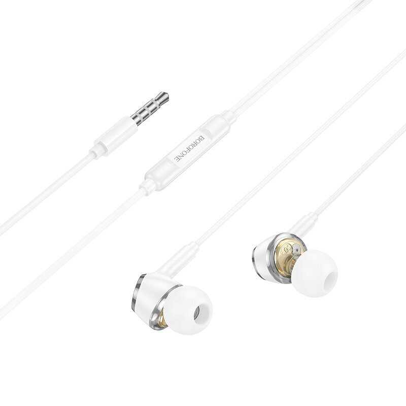 Audífonos In Ear 3.5mm Borofone Bm90 Blanco – imagen 2
