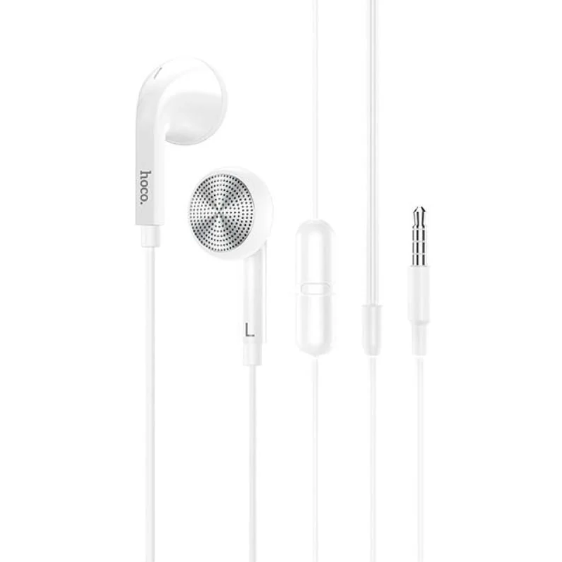 Audífonos In Ear Hoco M73 Jack 3.5mm Blanco