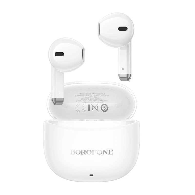 Audífonos In Ear Bluetooth Borofone Bw88 Blanco – imagen 2